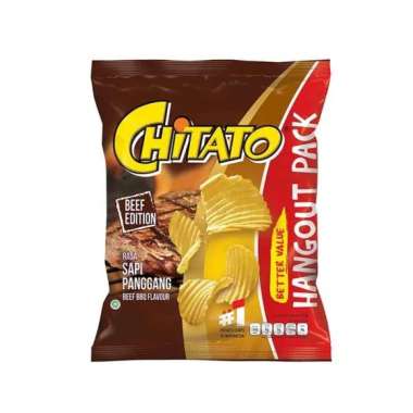 Promo Harga Chitato Snack Potato Chips Sapi Panggang Beef Barbeque 120 gr - Blibli