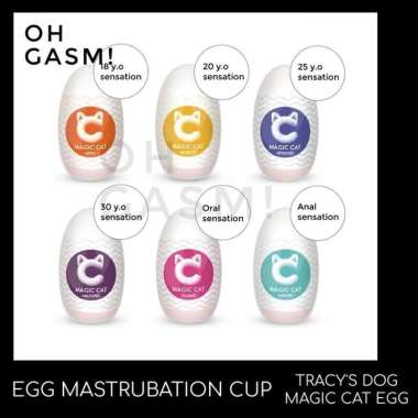 MAGIC CAT EGG CUP ALAT MASTRUBASI PRIA