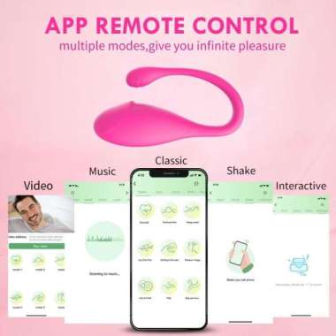 Alat Pijat Kegel Wanita Dengan Bluetooth Koneksi Jarak Jauh Bisa Video Call