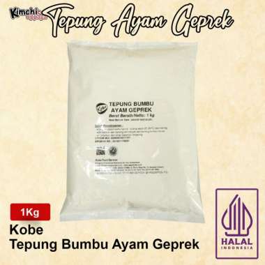 Kobe Tepung Bumbu Ayam Geprek 1kg Halal Premium Kualitas Terbaik Untuk Geprek Ayam Tempe Tahu Udang