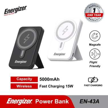 energizer E43A Power Bank Nirkabel 5000mAh