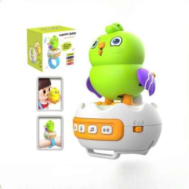 Mainan Burung Bicara Bergerak Burung Jam Ricording Anak Mainan Anak Perempuan - Mainan Anak Laki Lak