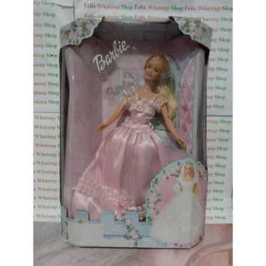 Mainan Boneka Barbie Princess Original Dress Pink Elegan