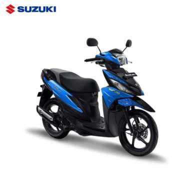 Pegadaian - [DP] Suzuki Address Playful Sepeda Motor [OTR Jabodetabek] 10% 18 Macho Bright Blue Bant