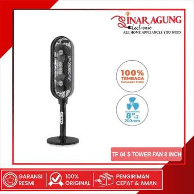 MASPION TF 04 S TOWER FAN 8 INCI HEMAT LISTRIK - GARANSI RESMI -
