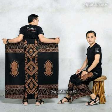SARUNG BATIK MOTIF TEROMPAH SARUNG TEROMPAH - TEROMPAH HITAM - TEROMPAH HITAM TEROMPAH HITAM