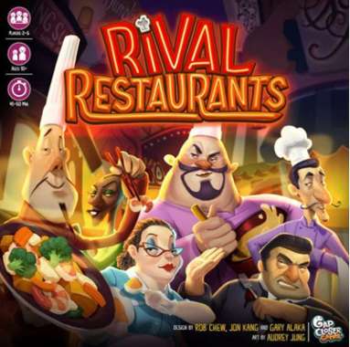 Rival Restaurants Deluxe Board Game