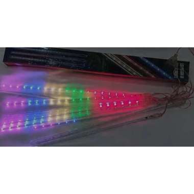 LAMPU METEOR LED 50CM 8 BTG SC-1001 ISACOM RGB
