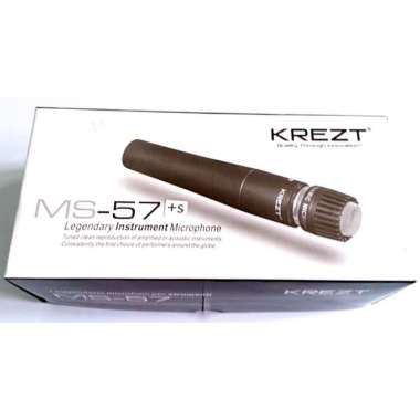 Instrument Microphone Krezt MS-57 +S / -S Mikrofon Instrumen Alat Musik Gendang Tak Dut Mik Kendang 