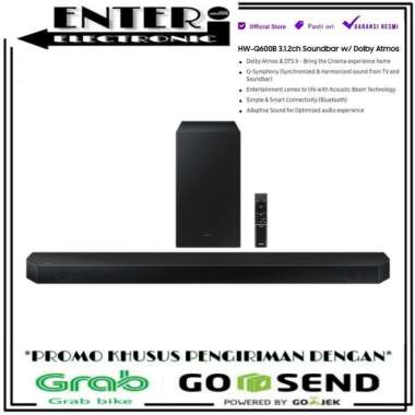 HWQ600B - WIRELESS SOUNDBAR 3.1.2CH HW Q600B DOLBY ATMOS DTS X