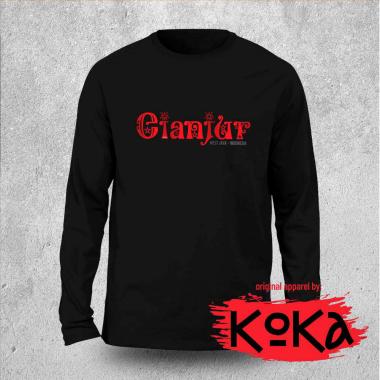 Premium T-shirt - Kaos Khas CIANJUR Original by KOKA Kangkaos - CJR1 Lengan Pendek L