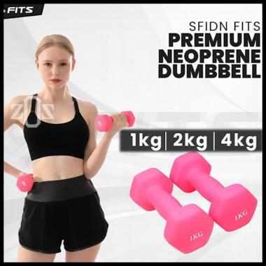 Alat Latihan Angkat Beban Barbel Dumbell SFIDN FITS Gym Fitness 2KG