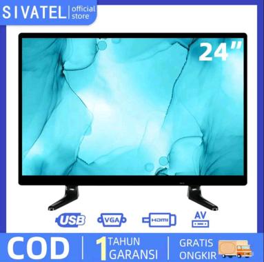 TV LED 24inch HD Televisi murah garansi 1 tahun