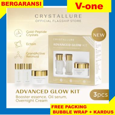 Crystallure Advanced Glow Kit Produk antiaging untuk kulit glowing
