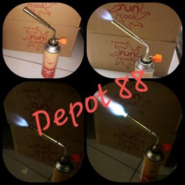paket torch gas + gas kaleng khusus las