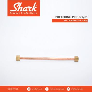 Breathing pipe B Selang Pipa kepala kompresor Shark 1 Hp Original