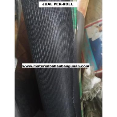 Kawat Nyamuk Nylon Insect Net jaring Jendela Kain Kasa PerRoll Hitam