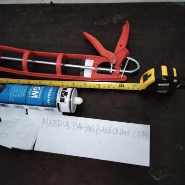 PAKET LEM KACA AQUARIUM SEALANT TEMBAKAN LEM SEALANT PVC TABUNG 280ml