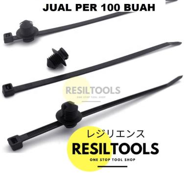 Per 100 buah Kabel Tis Baut 20 cm Cable Ties Drat Pengencang Pengikat