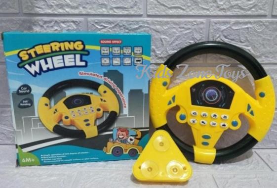 Mainan Anak Setir / Stir Mobil - Steering Wheel / Mainan Edukasi / Simulator Belajar