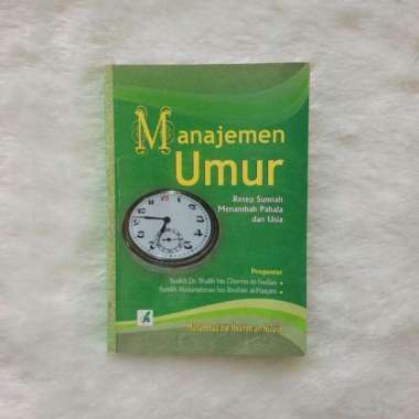 Buku Manajemen Umur Resep Sunnah Menambah Pahala Dan Usia