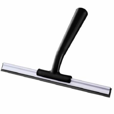 Pembersih Kaca Squeegee Alat Pembersih Kaca Jendela 26cm_Hitam