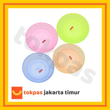 Piring Makan Plastik Serbaguna Sonia / Piring Makan Plastik Warna Viola Pink