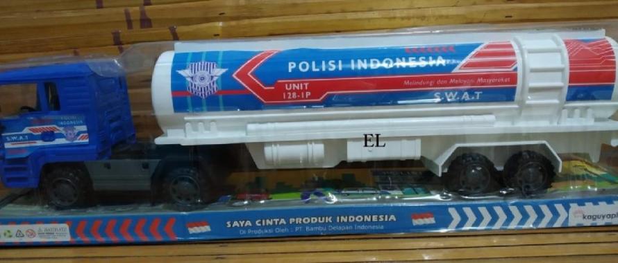 MAINAN TRUCK JUMBO MAINAN TRUCK PERTAMINA TRUCK SHELL MAINAN ANAK LAKI POLISI INDO