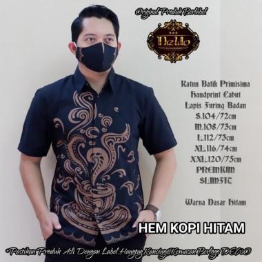 Batik Slim Fit Batik Premium Kemeja Baju Batik Pria Lengan Pendek