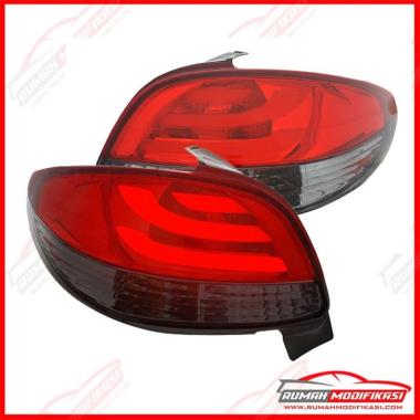 STOP LAMP - PEUGEOT 206 1998-2004- LIGHT BAR - RED SMOKE - EAGLEEYES