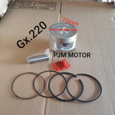 Piston Assy Piston Komplit Mesin Gx220 Genset 4800watt GX220 (STD)