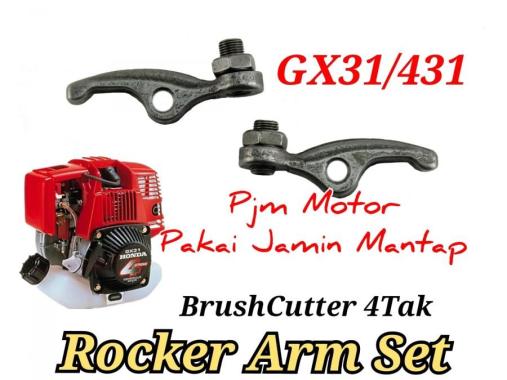 gx31 rocker arm pelatuk piano mesin potong rumput honda 4 tak bg 431