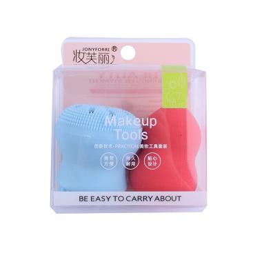 Spons Cuci Muka / Sikat Pembersih Wajah / Spons Make Up Bulat