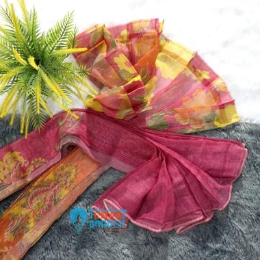 Gorden Vitrase, Daleman Gorden, Minimalis Motif AM Mas Batik Merah