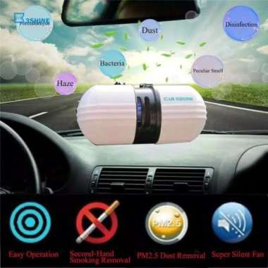 Car Air Purifier Ozone Ion Generator Penghilang Bau Mobil