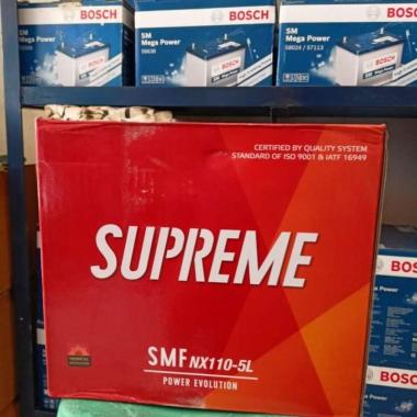 Aki Innova/ Supreme MF NX110-5L/ 80D26L Aki Fortuner Pajero Dmax