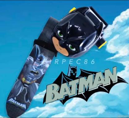 jam tangan anak laser carakter - JUMBO PROYEKTOR BATMAN