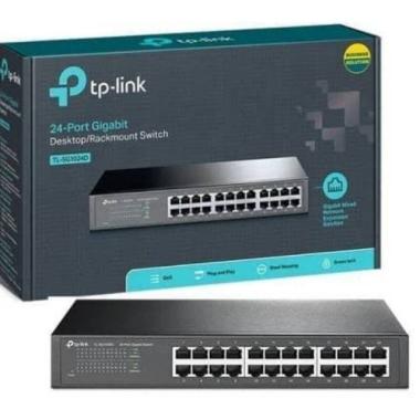 TP-LINK SWITCH HUB 24 PORT GIGABIT TL-SG1024D RACKMOUNT