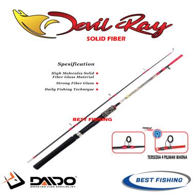 JORAN DAIDO DEVILRAY SOLID FIBER 150CM SAMPAI 210CM 210CM,KUNING