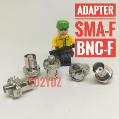 Adapter Konektor SMA female BNC female radio ht baofeng icom yaesu