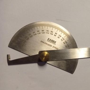 Penggaris Bujur Decree Protractor Sands
