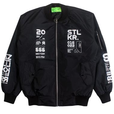 Jaket Bomber Parasut Pria Underground S