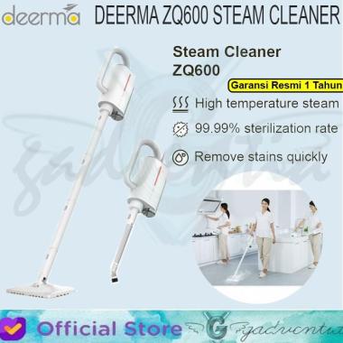 Deerma ZQ600 Multifunction Vacuum Cleaner Steam Mop Alat Pengepel Uap