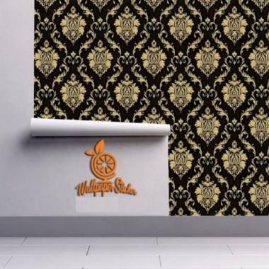 Wallpaper Dinding Stiker Vintage Batik Classic Mewah Luxury COD GH039 GH023 GH024 by Almira ID Batik
