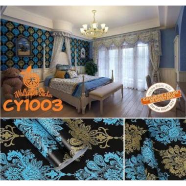 Wallpaper Dinding Stiker Vintage Batik Classic Mewah Luxury COD GH039 GH023 GH024 by Almira ID Batik
