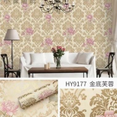 Wallpaper Dinding Stiker Vintage Batik Classic Mewah Luxury COD GH039 GH023 GH024 by Almira ID Batik