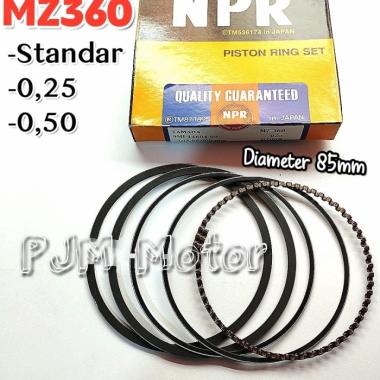 Mz360 Ring piston reng seher mesin pengerak genset yamaha mz300 ef6600 - STD 025