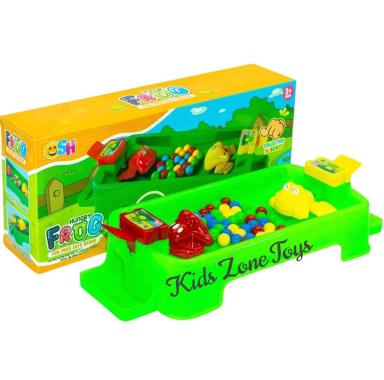Mainan Feeding Frog Game Hungry Frog Eat Ball Board Game / Game Kodok Makan Bola Seru Family 2