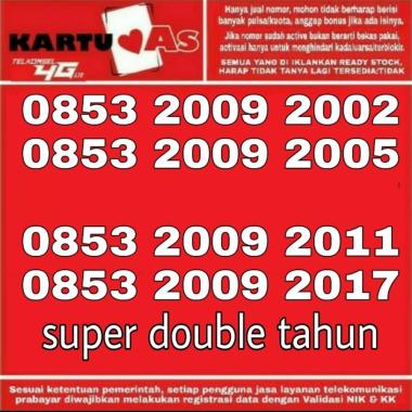 nomor cantik kartu as double tahun 2009 2002 2005 2007 2011 2017