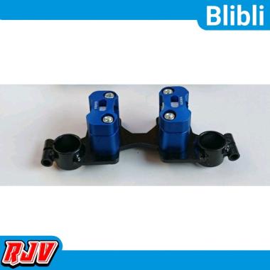 Stang Rzr Satria Fu dan sonic plus breket dudukan stang sonic dan satria Fu raiser stang road breket